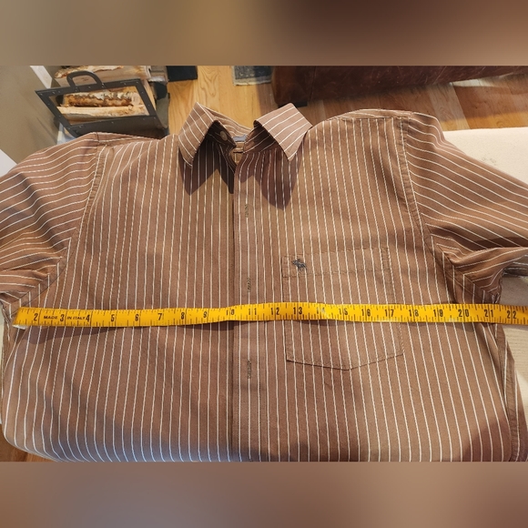 Abercrombie & Fitch Men's Dress Shirt sz L button down long sleeve classic prepp - Picture 6 of 6